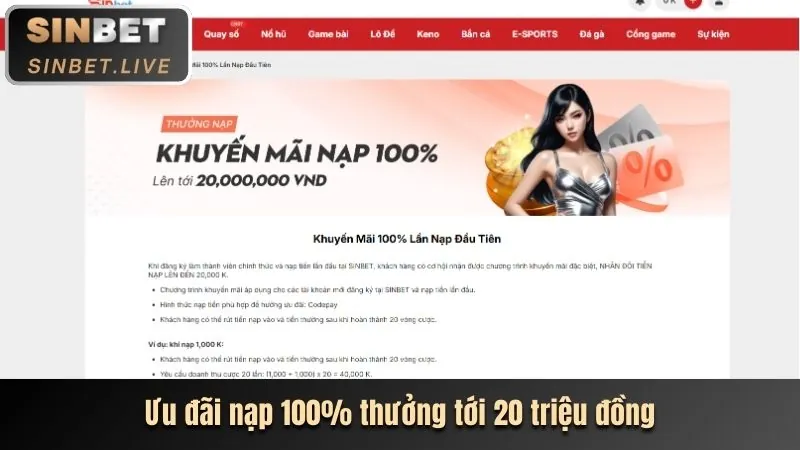 Các chương trình khuyến mãi MV66 Link